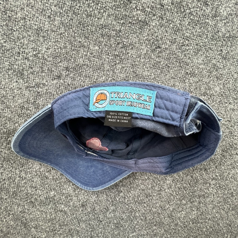 Blue Denim Dad Hat Red Heart – Valentine's Day Love Y2K Coquette, NWOT - Picture 4 of 4